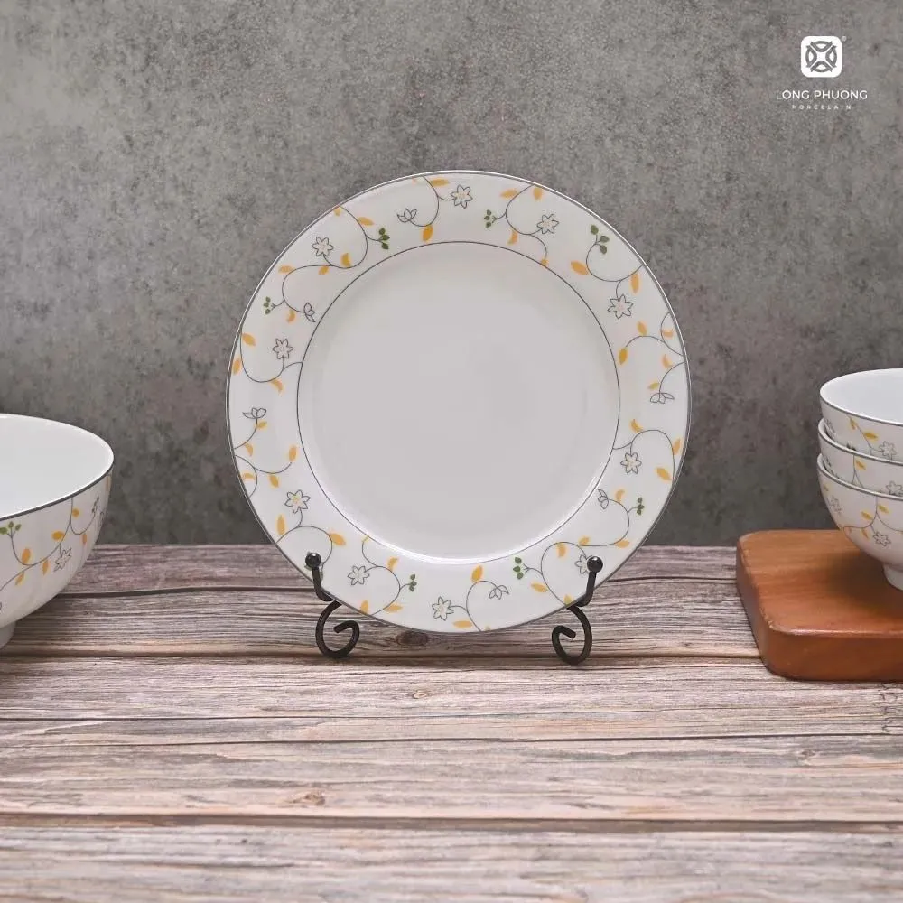 8-piece-orange-blossom-Tableware-Sets-4 8-piece Orange Blossom Tableware Sets - Long Phuong Porcelain