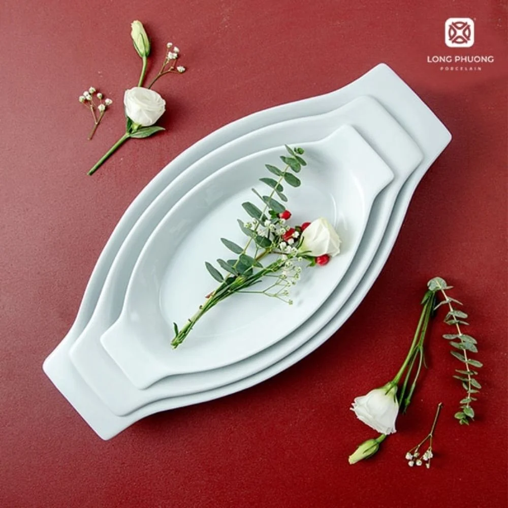 Boat-Shaped-Stylish-Plate (2) tandout piece in modern tableware collections