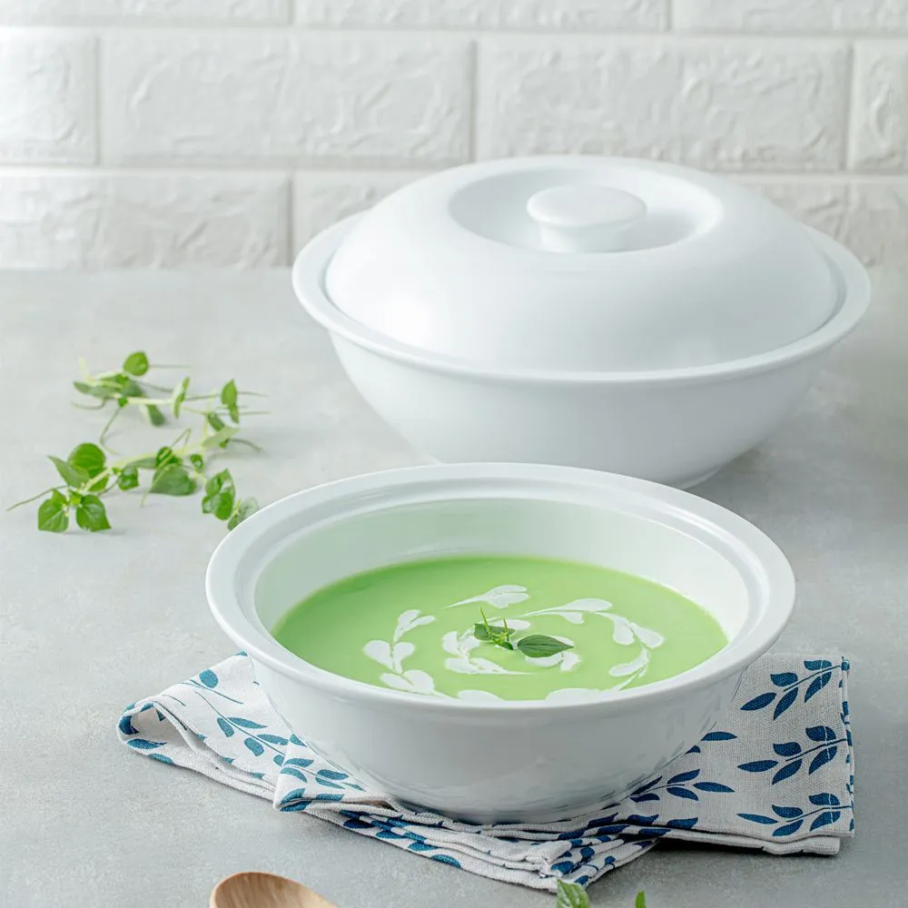 Casserole-dish-with-lid-2 Classic porcelain casserole dish with lid