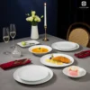 European dinnerware set
