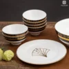 Kim Lai Gold Plated dinnerware set