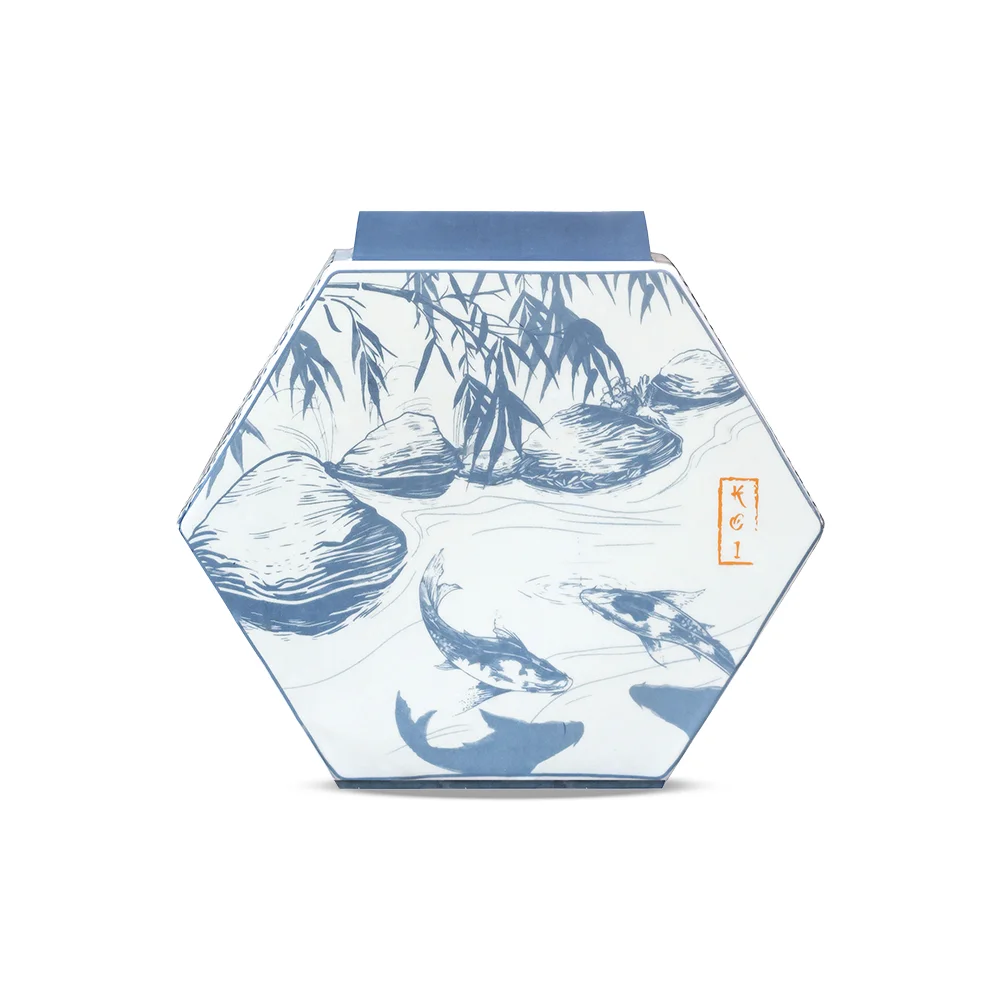 Koi-fish-porcelain-vases Koi Fish porcelain vases 8”