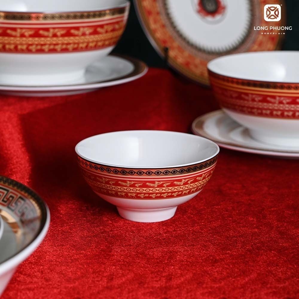 Lac-Hong-rice-bowls (2) Evoking the cultural spirit of Vietnam, Lac Hong rice bowls