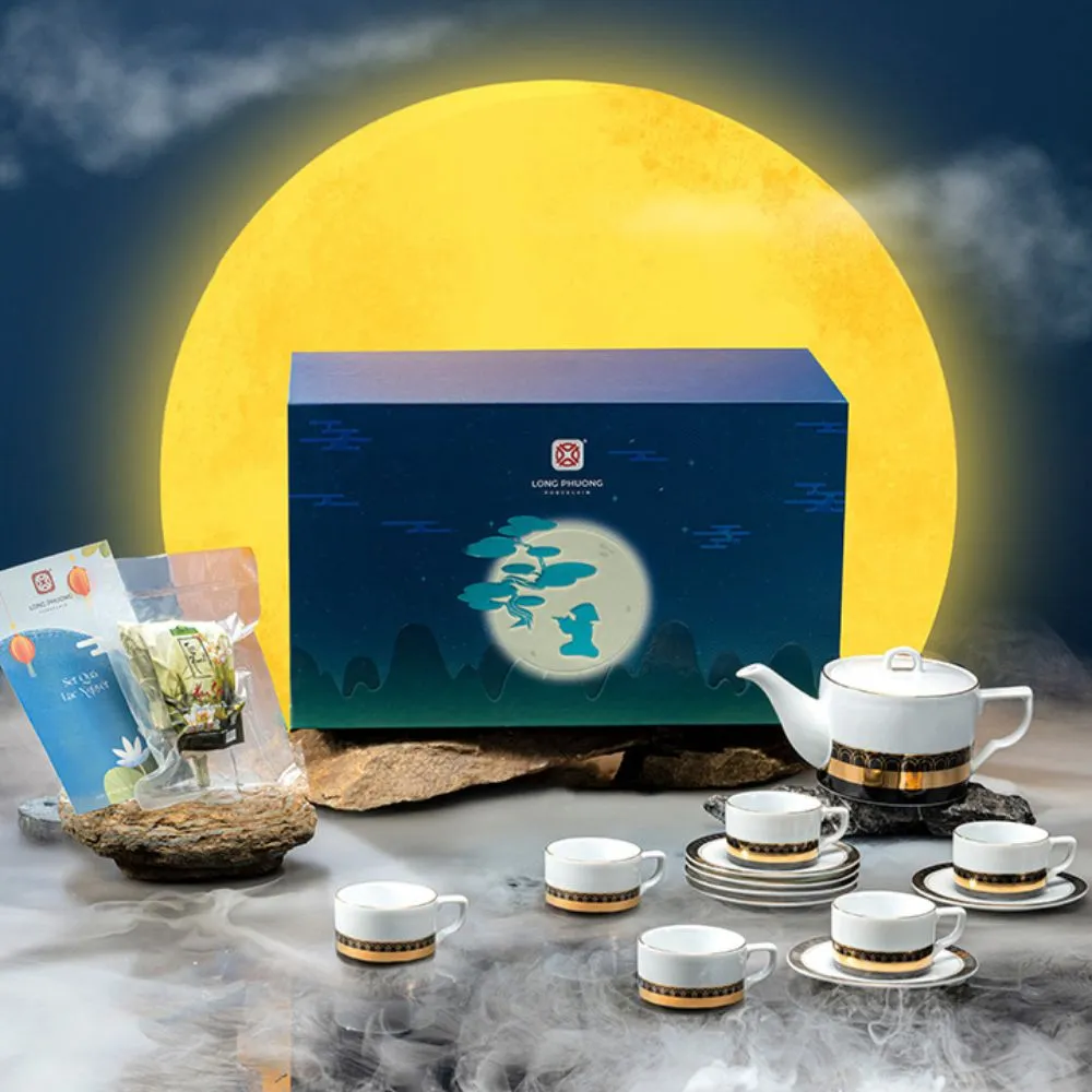 Lac-Nguyet-Collection-3 This premium porcelain gift set