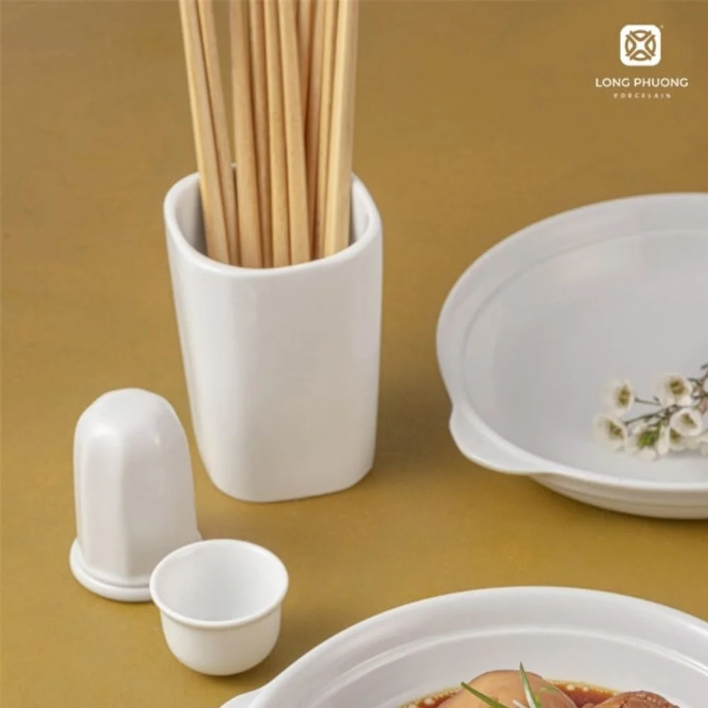 Porcelain-chopstick-holder-2 High quality porcelain chopstick holder