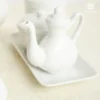 Porcelain condiment pourer 3.4 oz by Long Phuong Porcelain