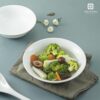 Versatile and elegant, Long Phuong's porcelain soup bowl