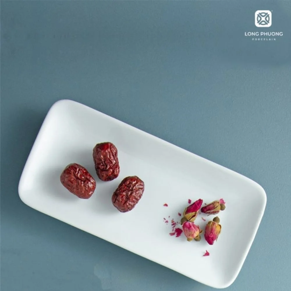 Rectangular-Spice-Dish (2) plate sets or dinner plate set