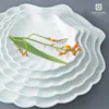Seashell-shaped Plates 3” - 12”
