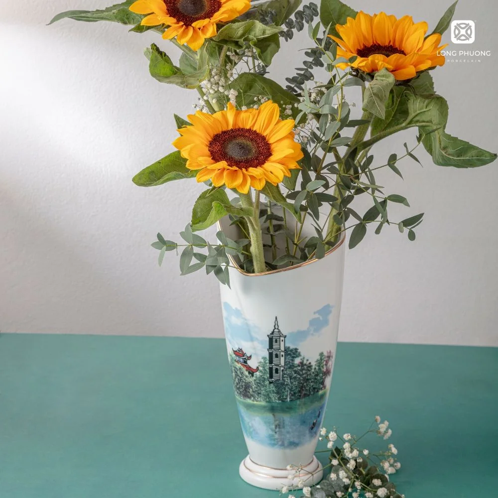 Son-Thuy-porcelain-vases-2 Son Thuy porcelain vases 14” by Long Phuong Porcelain