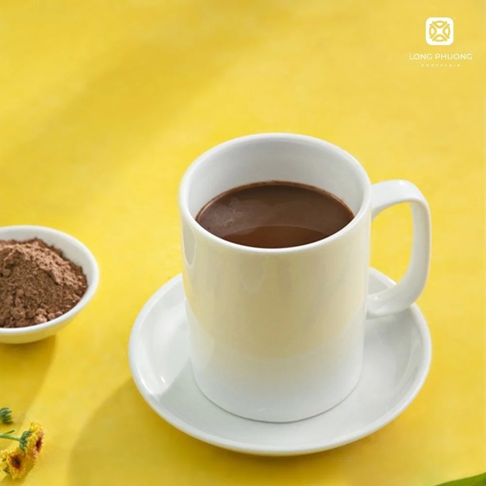 Tall-porcelain-mugs-with-square-handle-12-2-oz (2) mugs with square handle