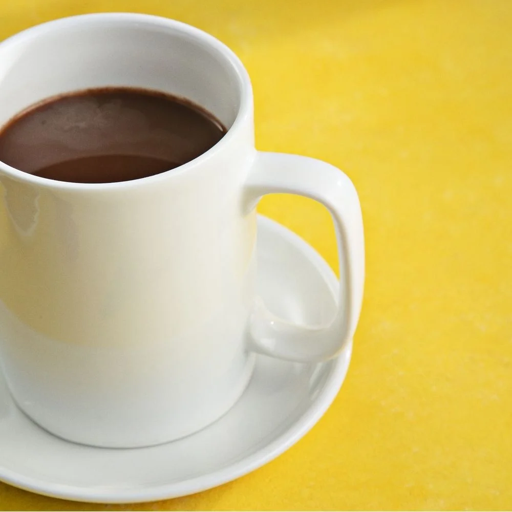 Tall-porcelain-mugs-with-square-handle-12-2-oz (4) Tall Porcelain Mugs with Square Handle