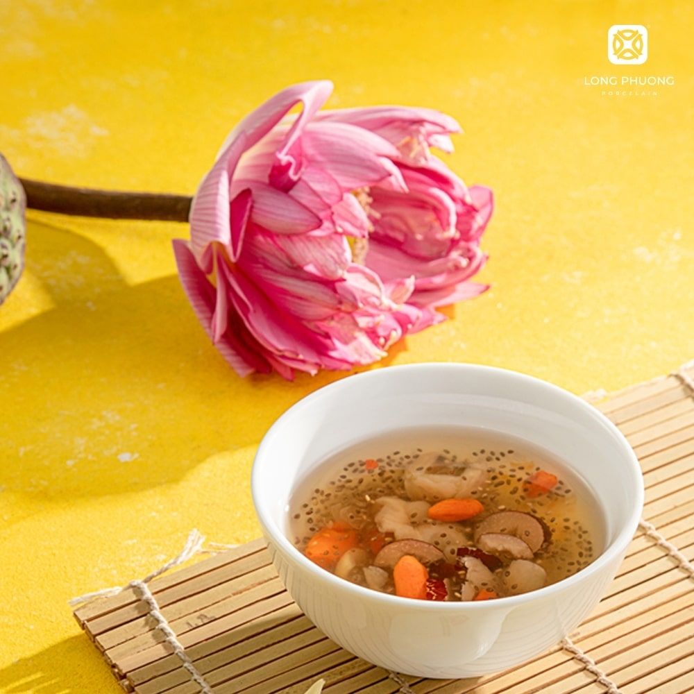 Tea-porcelain-bowl (3) tea porcelain bowl is a subtle expression of Vietnamese tea