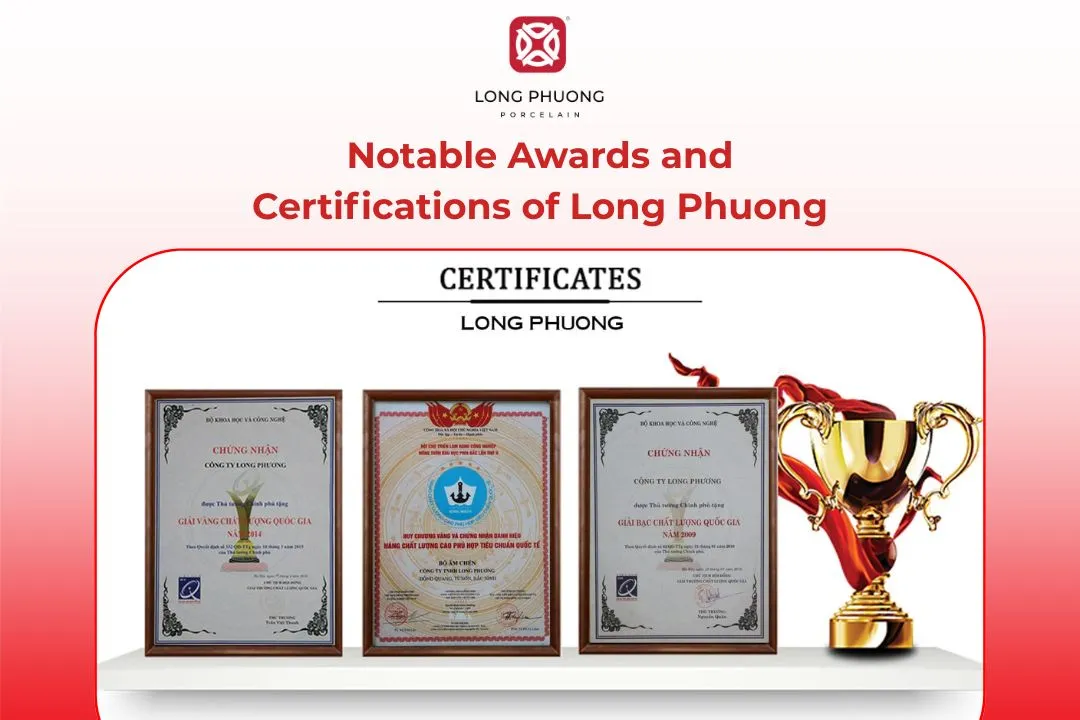Certifications of long phuong
