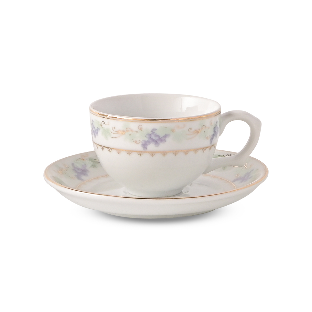 round-bellied-tea-set-with-grape-flowers-1 Round-Bellied Teacup with Grape Flowers