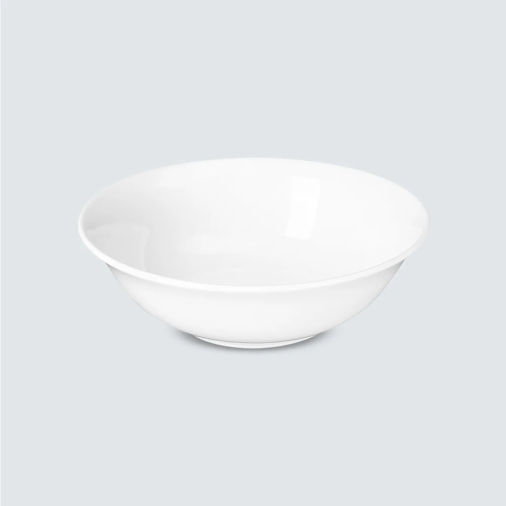 Flared rim porcelain soup bowls by Long PhuongFlared rim porcelain soup bowls by Long Phuong