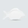 Deep Fish-Shaped Two-Fin Stylish Plate 14”