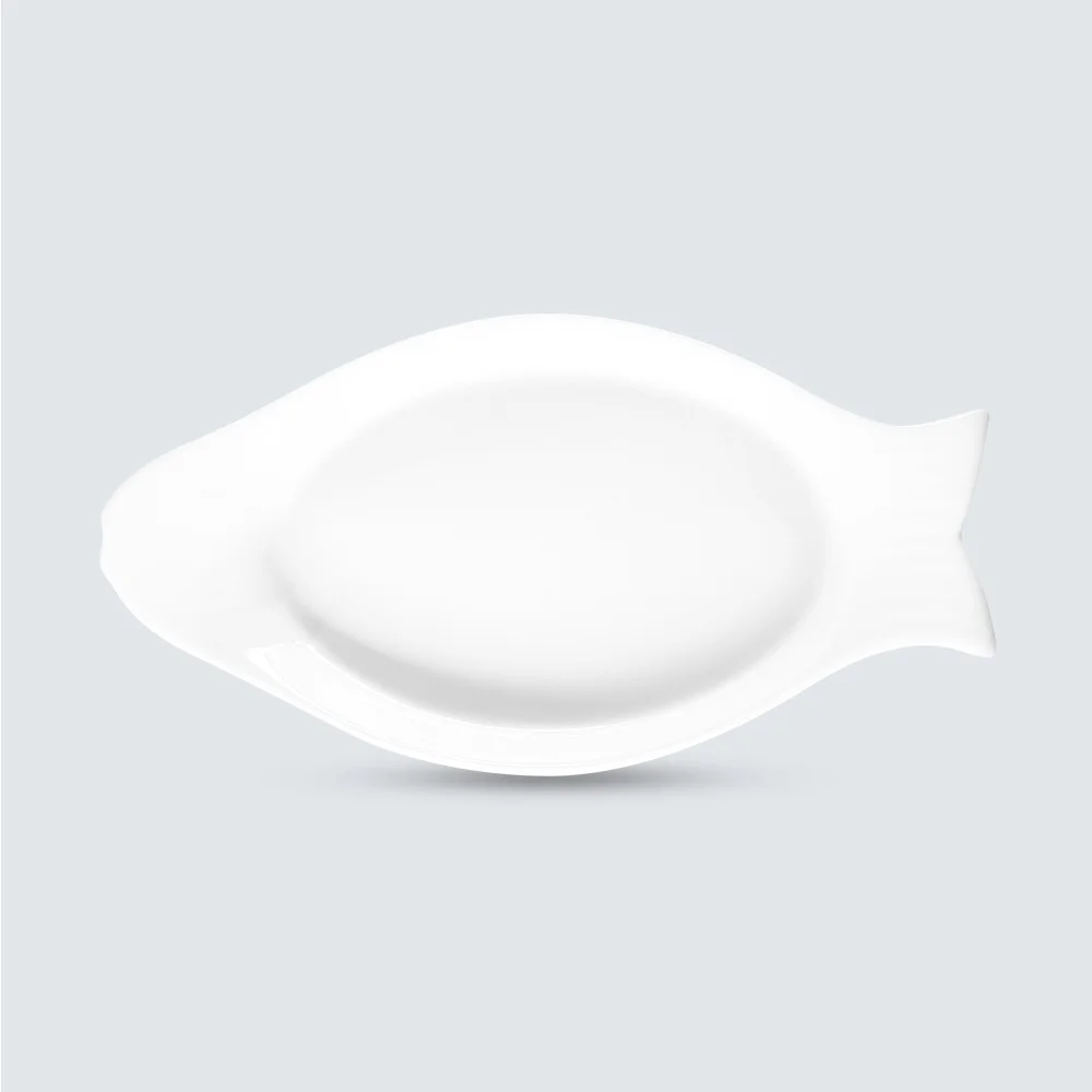 Fish-shaped Stylish plates by Long Phuong