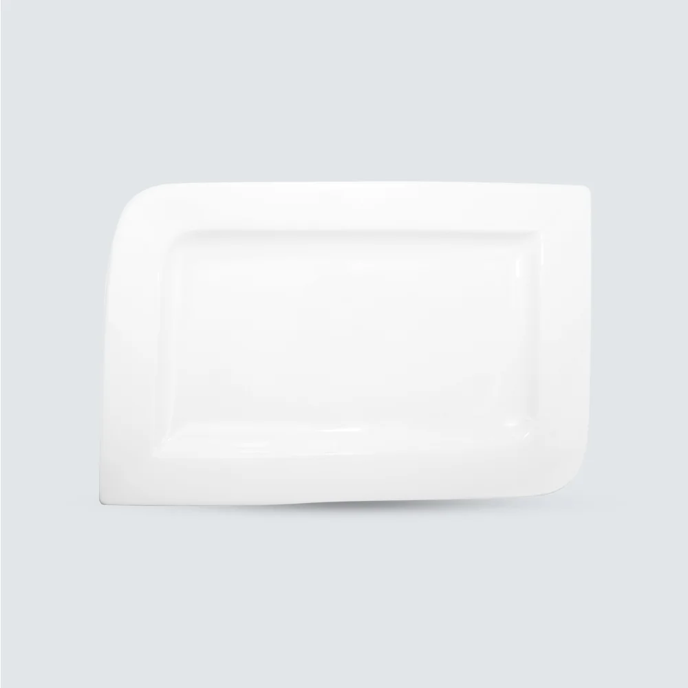 Leaf-Shaped Rectangular Plates 11”-14”-16”