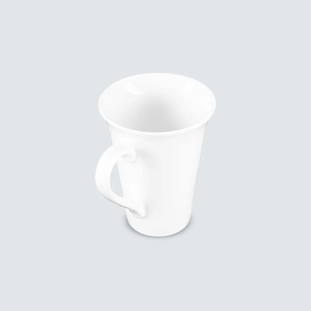 Porcelain coffee mugs 9.5 oz