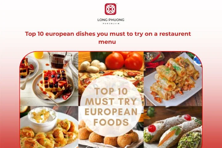 Top 10 european dishes you must to try on a restaurant menu