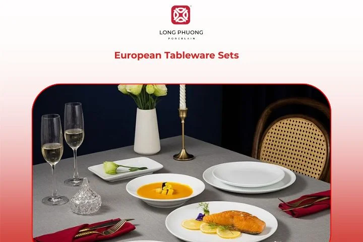 European Tableware Sets - porcelain dinnerware sets for 8
