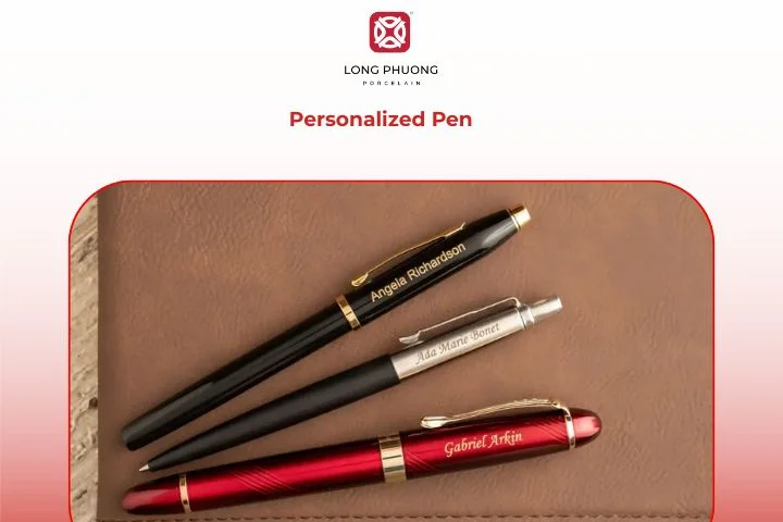 Engraved personalized pens as birthday gifts for corporate employees
