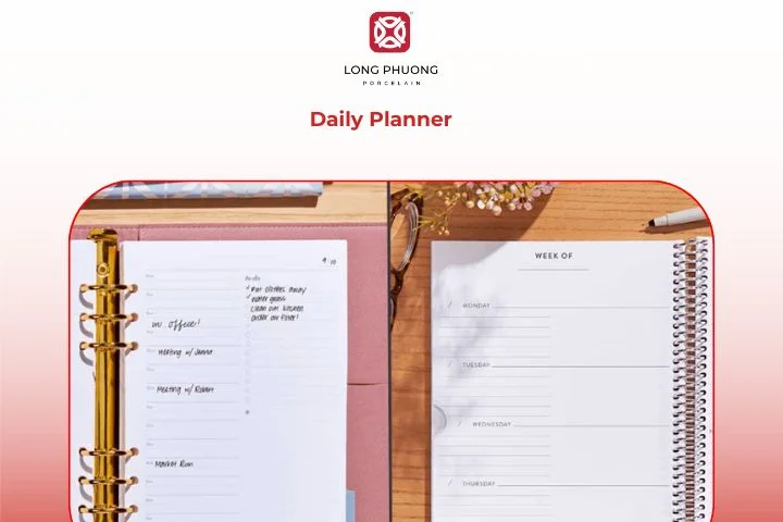 Stylish daily planners as birthday gifts for employees to stay organized and motivated