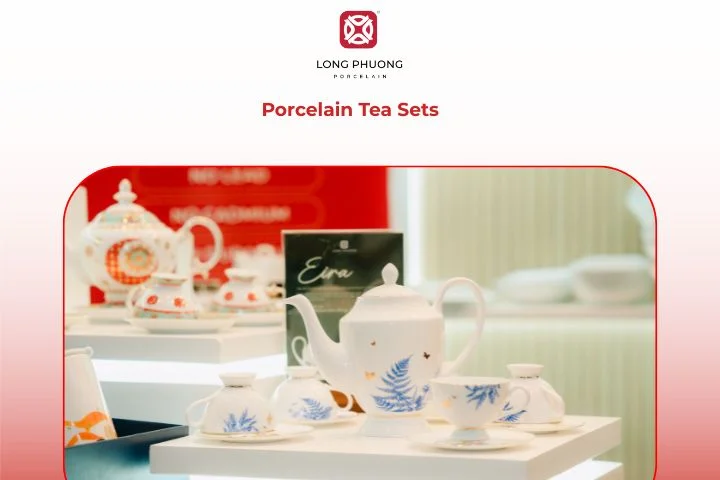 Porcelain tea sets as thoughtful birthday gifts for employees