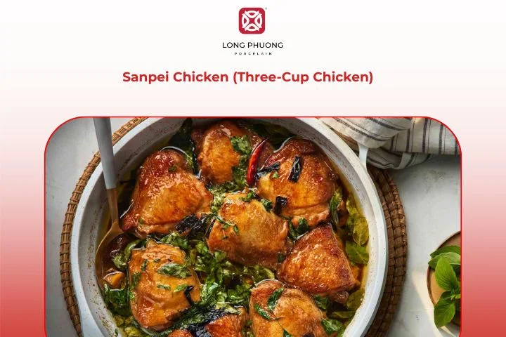 Sanpei Chicken (Three-Cup Chicken)