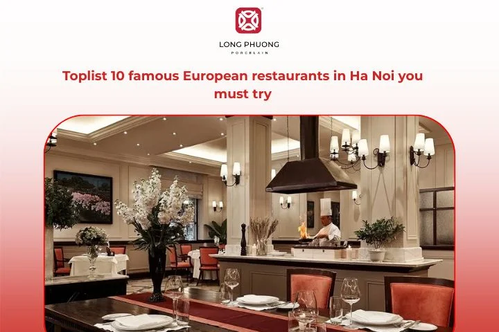 Top 10 European restaurants in Hanoi