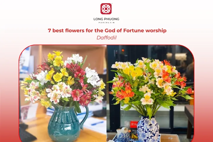 Daffodils symbolize good luck and longevity