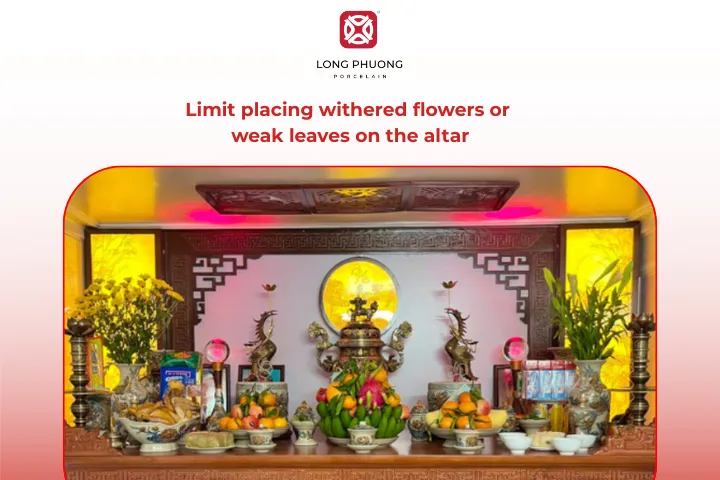 In spiritual tradition, decaying plants are thought to attract negative energy, which can bring misfortune and block the flow of prosperity