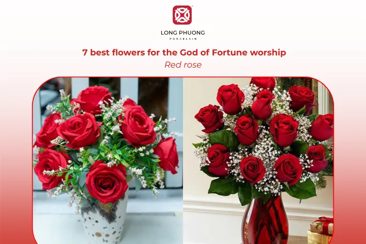 Rose is believed to invite blessings of wealth, help a family’s business thrive, and bring positive energy into the home