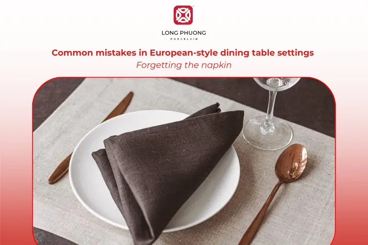 Leaving out cloth napkins instantly makes the table feel incomplete