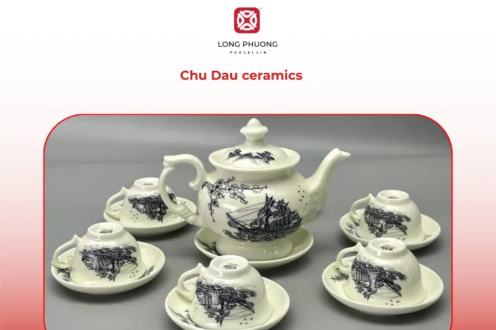 Chu Dau ceramic village was established in the 14th century