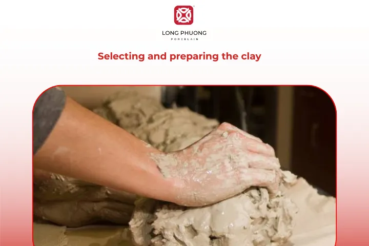 Before use, the clay is carefully processed to remove impurities
