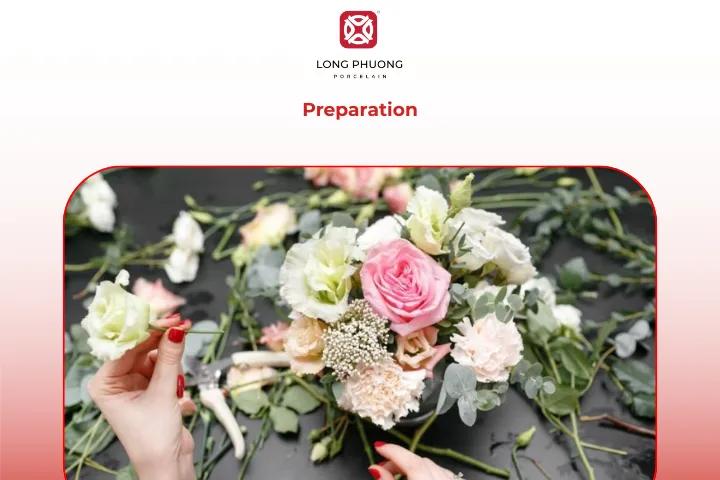 Select fresh buds that are starting to bloom for longer-lasting beauty