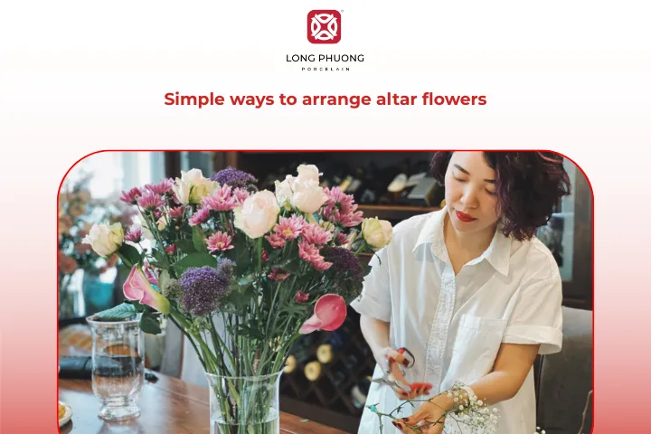 Step-by-step guide to arranging flowers for the ancestral altar
