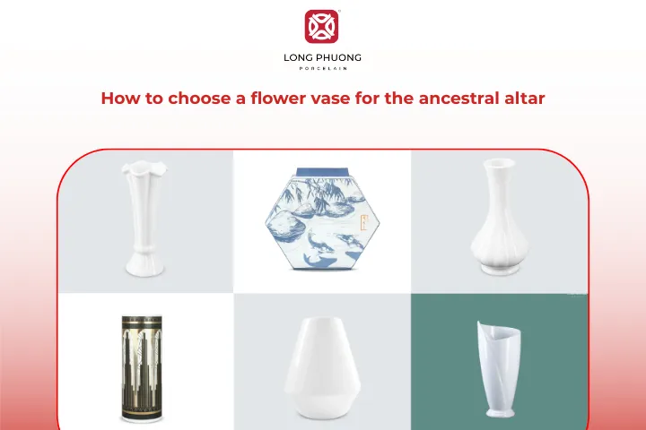 The right vase highlights your style and elevates the altar’s spiritual grace