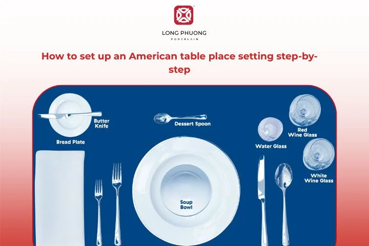 Step-by-step guide to setting an American table like a professional.