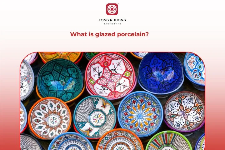 Learn what glazed porcelain is and how the glazing process enhances its quality and appearance