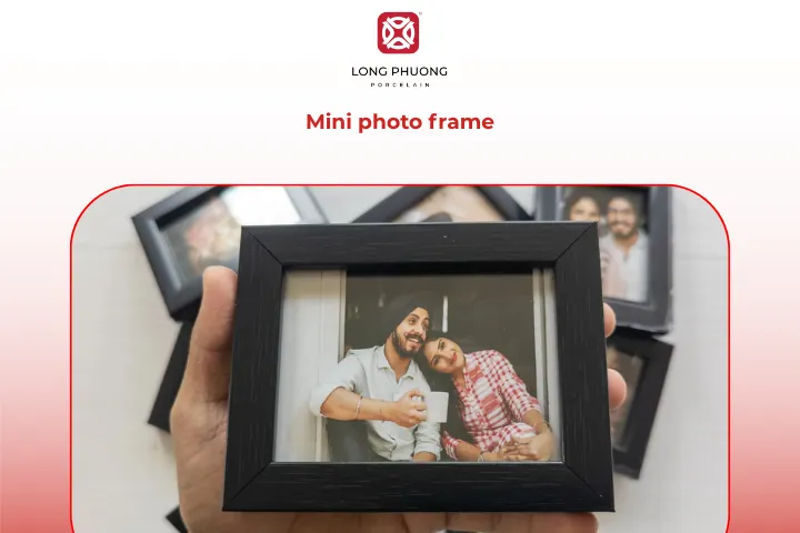 A small frame that holds big memories and reminds him of your thoughtfulness