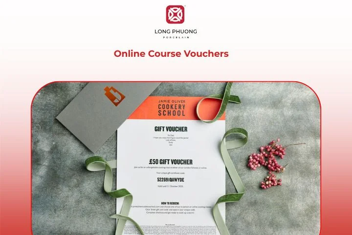 Professional development business gifts with online course vouchers