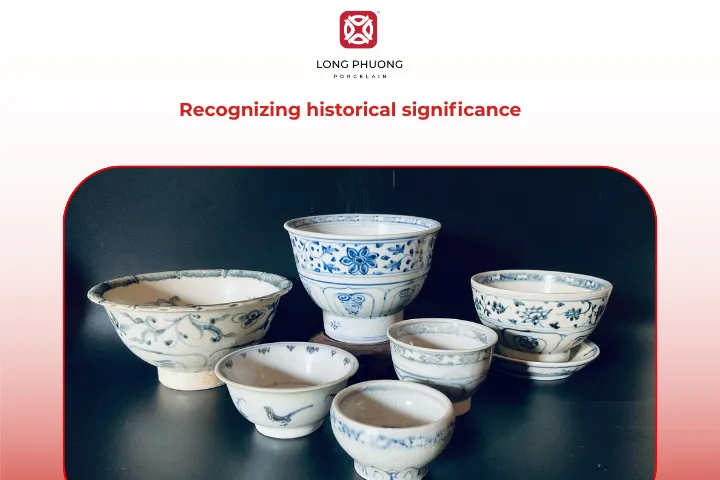 Antique and studio ceramics often feature makers’ marks, stamps, or signatures