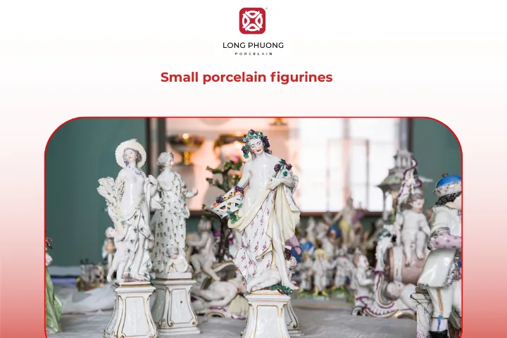 Porcelain figurines showcase skill, artistry, and imagination