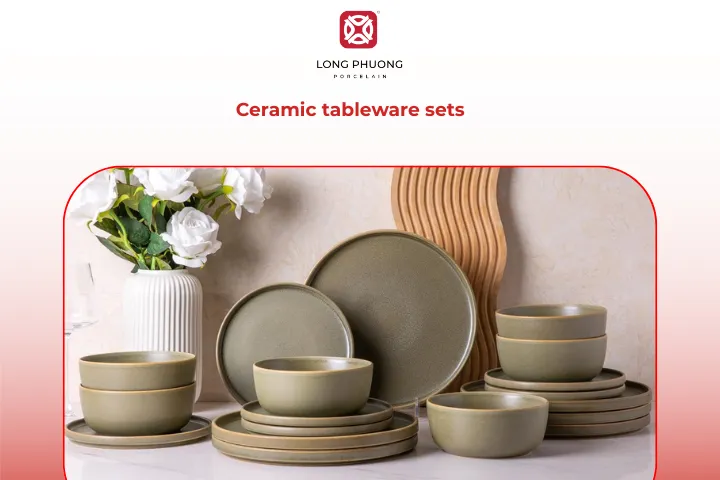 Ceramic tableware sets are trending in 2025