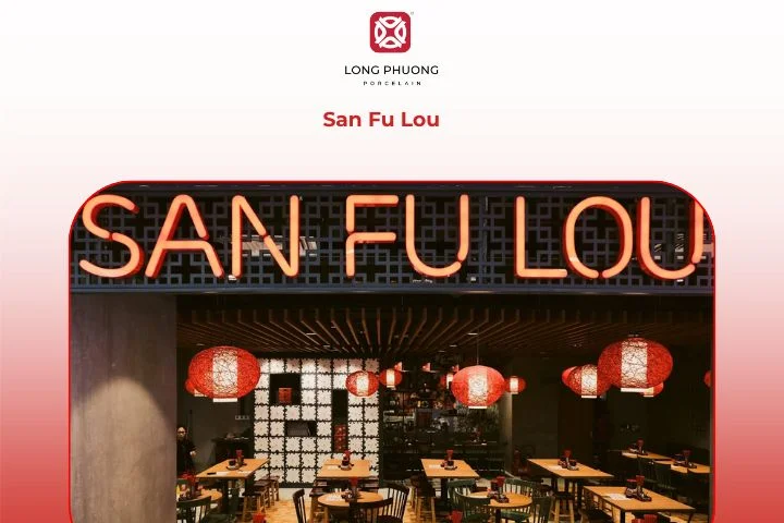 San Fu Lou modern Cantonese restaurant in Ho Chi Minh City