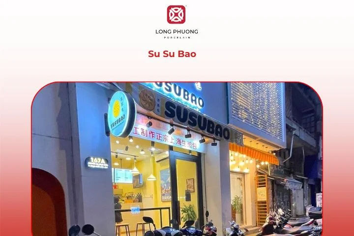 Su Su Bao casual Chinese restaurant in HCMC specializing in steamed buns