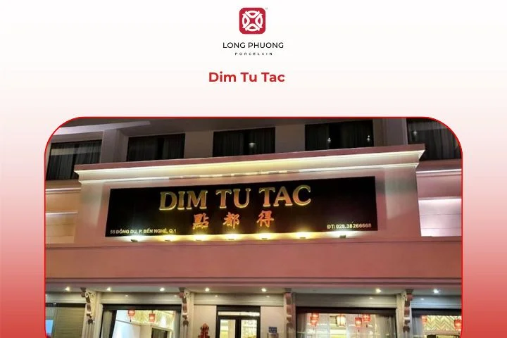 Dim Tu Tac modern Chinese restaurant chain in Ho Chi Minh City